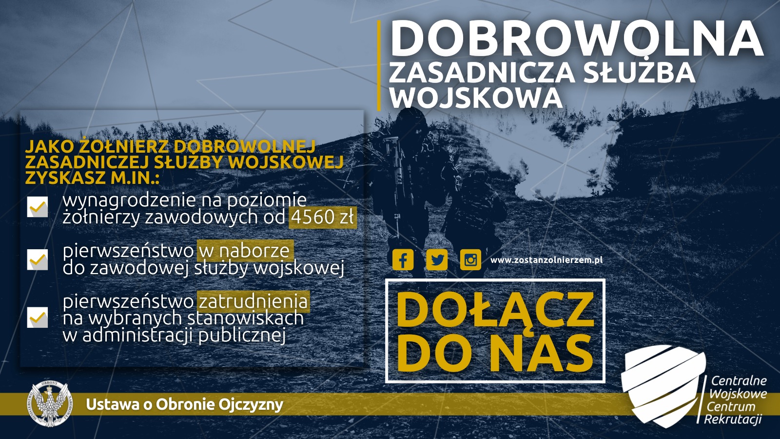 DOBROWOLNA ZASADNICZA SŁUŻBA WOJSKOWA - INFO